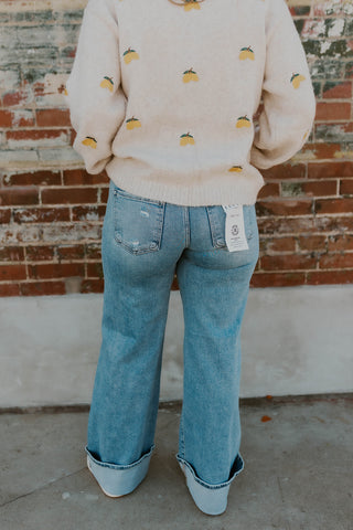 Kay High Rise Tummy Control Jeans- Risen