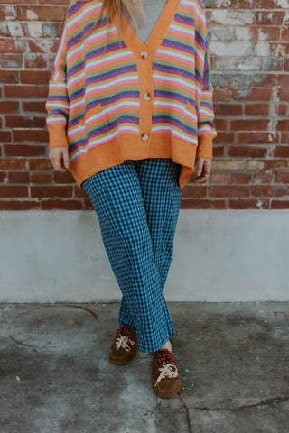 Out Of The Blue Checkered Pants