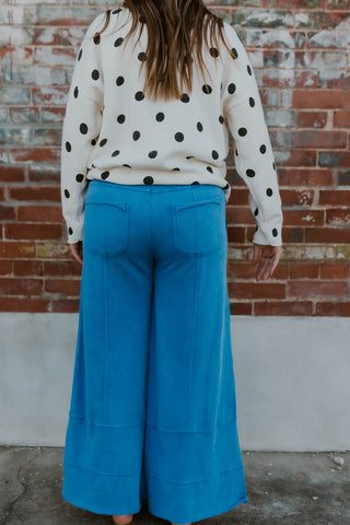 Apple Blossom Pants- Royal