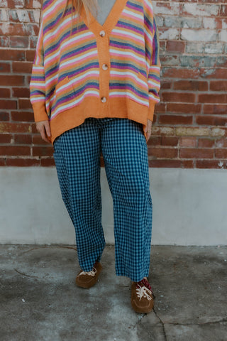 Out Of The Blue Checkered Pants