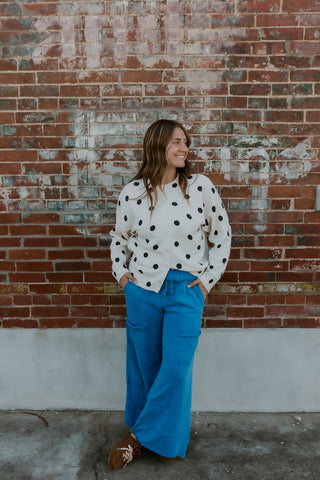 Apple Blossom Pants- Royal