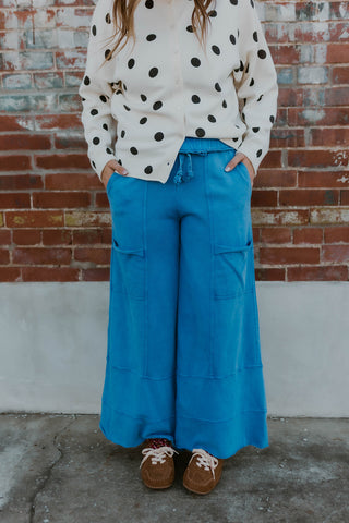 Apple Blossom Pants- Royal