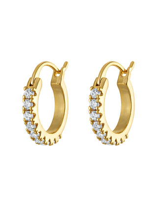 Lane Mini Hoop- Gold