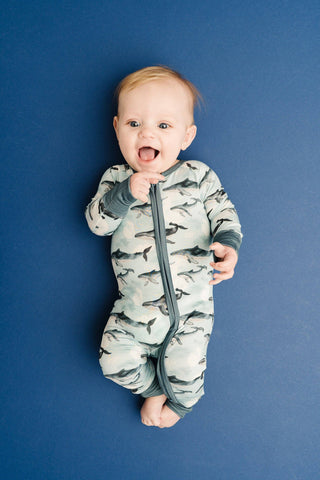 Whale Watch Bamboo Sleeper