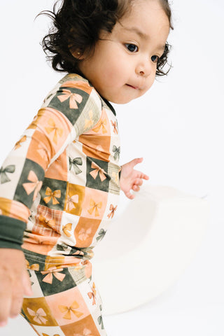 Bow Patchwork Bamboo Set