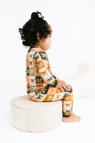 Bow Patchwork Bamboo Set