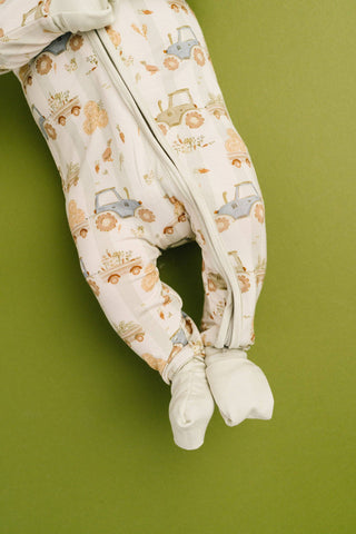 Tractor Trails Bamboo Sleeper