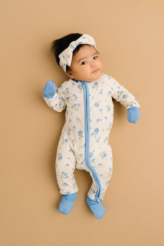 Blue Blooms Bamboo Sleeper