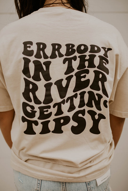 Tipsy River Graphic Tee