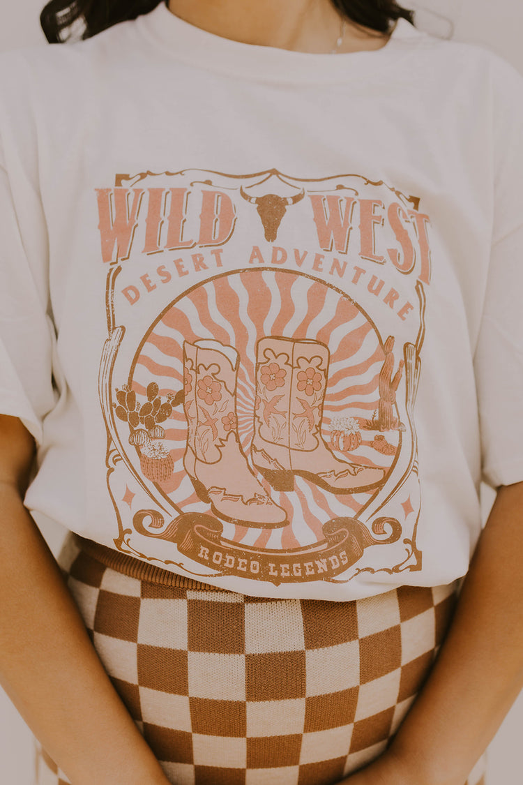 Wild West Oversized Graphic Tee