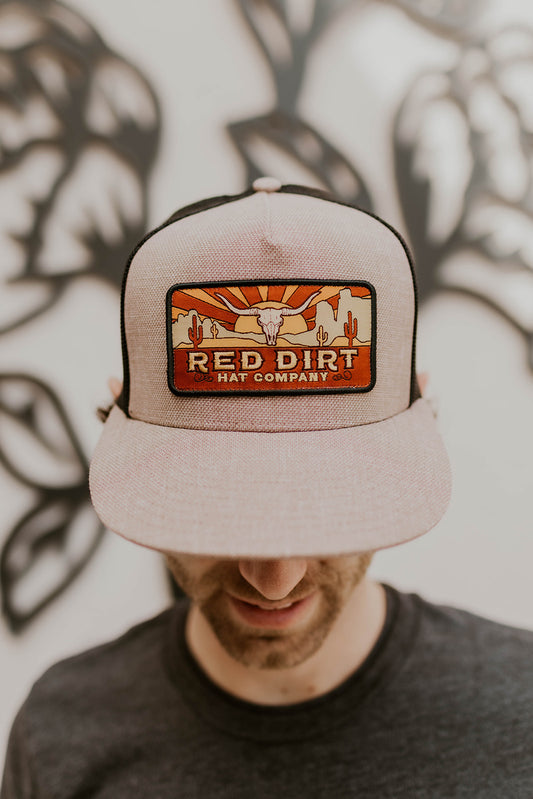 Longhorn Skull Red Dirt Hat