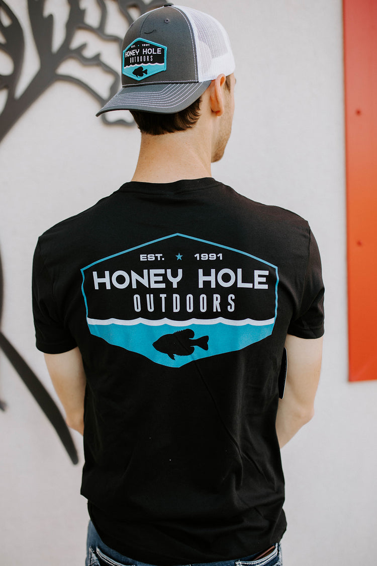 Crappie Hex Shirt- Honey Hole