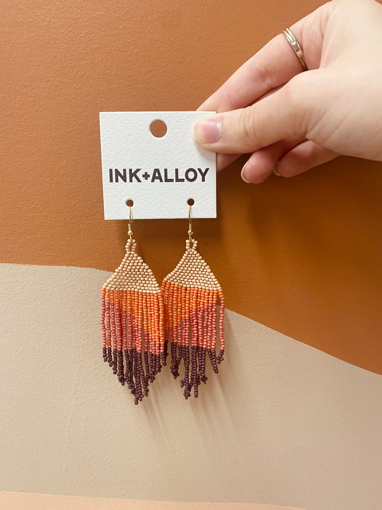 Ink & Alloy- Dangle Earrings