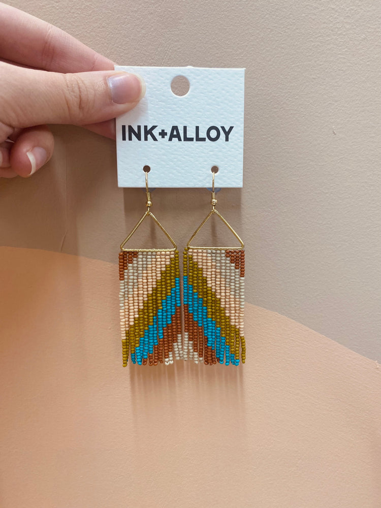 Ink & Alloy- Dangle Earrings
